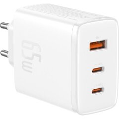 Сетевое зарядное устройство Baseus Cube Pro 2C+U (65W) P10152301213-00 - White