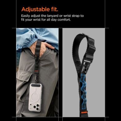 Ремешок для смартфона Spigen DA30M Lanyard Strap (AFA10616) - Black