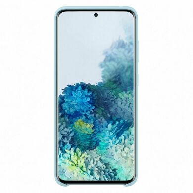 Чехол Silicone Cover для Samsung Galaxy S20 (G980) EF-PG980TLEGRU - Sky Blue