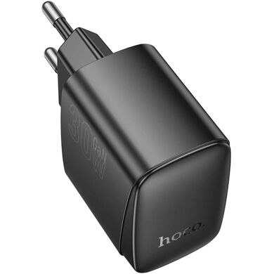 Сетевое зарядное устройство Hoco CS61A PD30W + QC3.0 (USB + Type-C) - Black