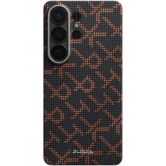 Ультратонкий чехол Pitaka Edge Case Monogram для Samsung Galaxy S26 Ultra (S948) KS2602UPTK - Black / Orange