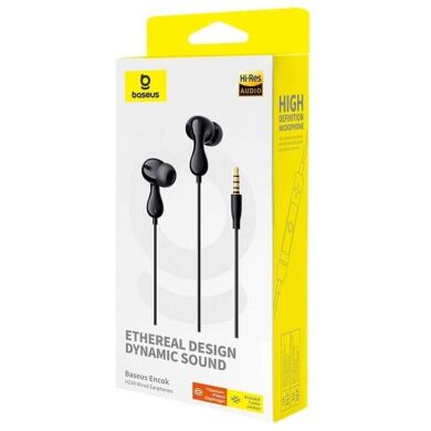 Гарнитура Baseus Encok HZ20 3,5mm (A00171500113-00) - Black