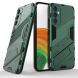 Защитный чехол Deexe Bibercas для Samsung Galaxy A34 (A346) - Green. Фото 1 из 8