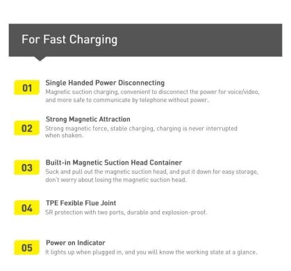 Кабель Baseus Zinc Magnetic USB to Lightning + Micro + Type-C (3A, 1m) CA1T3-AG1 - Gray / Black