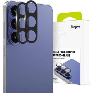 Комплект захисних стекол (2шт) Ringke Camera Full Cover Glass для Samsung Galaxy S26 FE (8800380463875)