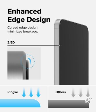Комплект защитных стекол (2шт) Ringke Easy Slide Tempered Glass для Samsung Galaxy A57 (A576) 8800328818187