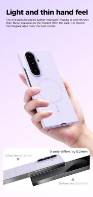 Защитный чехол ABEEL Lyra Skin with MagSafe (FF) для Samsung Galaxy Fold 8 Ultra - Purple