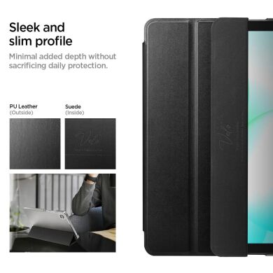Чохол Spigen Smart Fold для Samsung Galaxy Tab A9 (X110/115) / Tab A11 (Х130/135) ACS11175 - Matte Black