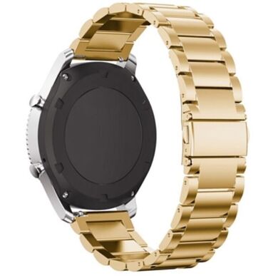 Ремінець Deexe Stainless Steel для годинників з шириною кріплення 18 мм - Gold