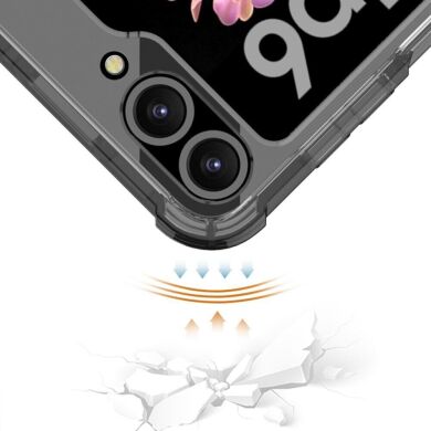 Захисний чохол GKK AirBag Magnetic для Samsung Galaxy Flip 6 - Transparent Purple