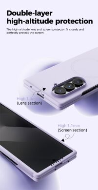 Защитный чехол ABEEL Lyra Skin with MagSafe (FF) для Samsung Galaxy Fold 8 Ultra - Purple