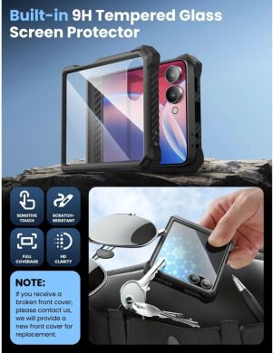 Захисний чохол i-Blason Armorbox by Supcase для Samsung Galaxy Flip 7 (843439158863) - Black