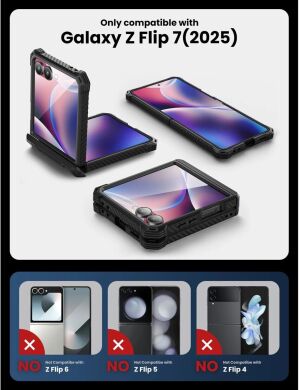 Захисний чохол i-Blason Armorbox by Supcase для Samsung Galaxy Flip 7 (843439158863) - Black