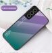 Защитный чехол Deexe Gradient Color для Samsung Galaxy S21 FE (G990) - Purple / Green. Фото 2 из 11