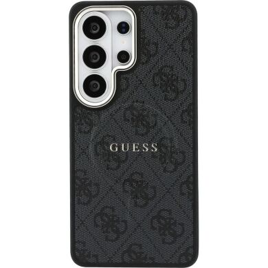 Защитный чехол Guess 4G Embossed Ring MagSafe для Samsung Galaxy S26 Ultra (S948) GUHMS26LP4MSEGCK - Black
