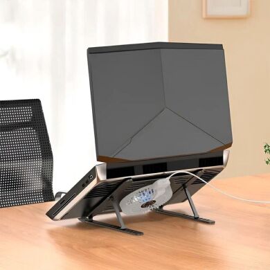 Підставка для ноутбуку Hoco DH22 Active Cooling - Black