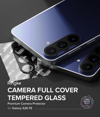 Комплект захисних стекол (2шт) Ringke Camera Full Cover Glass для Samsung Galaxy S26 FE (8800380463875)