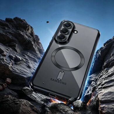 Захисний чохол Tech-Protect MagFlex MagSafe для Samsung Galaxy A57 (A576) - Shiny Black