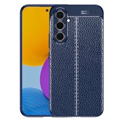 Захисний чохол Deexe Leather Cover для Samsung Galaxy A54 (A546) - Blue
