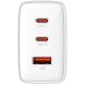 Сетевое зарядное устройство Baseus Cube Pro 2C+U (65W) P10152301213-00 - White. Фото 2 из 23