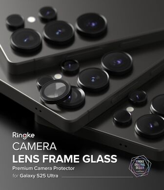 Комплект захисних стекол Ringke Camera Lens Frame Glass для Samsung Galaxy S25 Ultra (S938) 8800274969483
