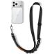 Ремешок для смартфона Tech-Protect C9S Rope Crossbody - Black/Orange. Фото 4 из 9