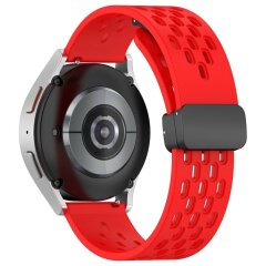 Ремінець Deexe Astra Strap для годинників з шириною кріплення 22мм - Red