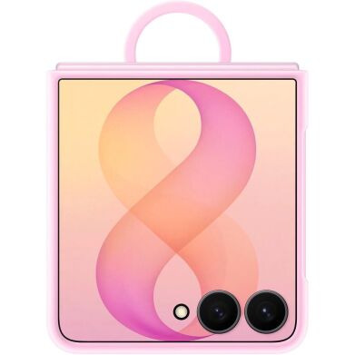 Оригінальний чохол Silicone Ring Magnet для Samsung Galaxy Flip 8 (EF-EF776CVEGUA) - Pink