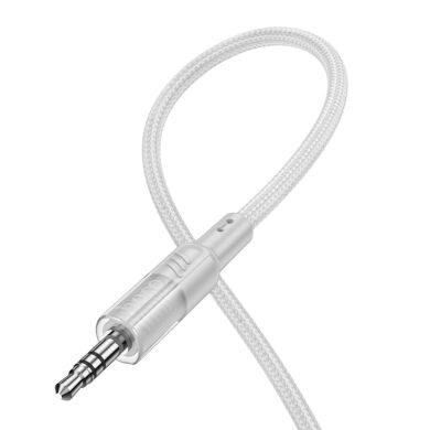 AUX-кабель Hoco UPA27 Lightning to 3.5mm (1.2m) - Gray