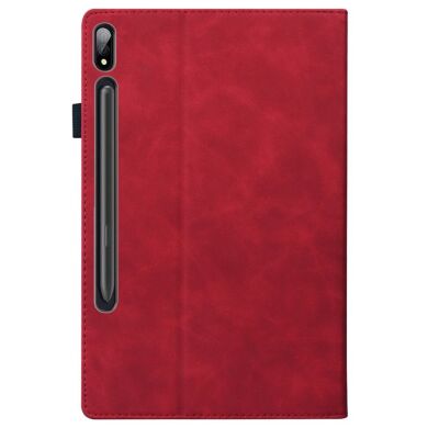 Чохол Deexe Business Style для Samsung Galaxy Tab S9 Ultra (X910/916) - Red