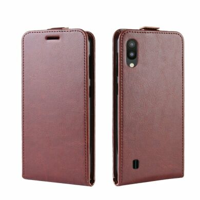 Чехол Deexe Flip Case для Samsung Galaxy M10 (M105) - Brown