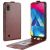 Чехол Deexe Flip Case для Samsung Galaxy M10 (M105) - Brown