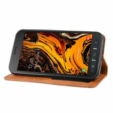 Чохол Deexe Retro Style для Samsung Galaxy Xcover 4s (G398) - Brown