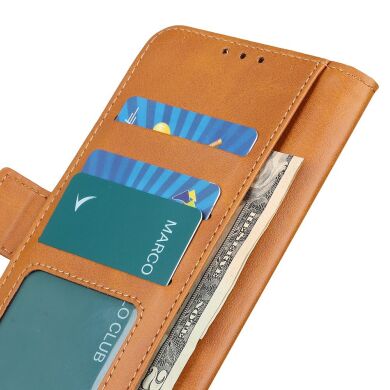 Чехол Deexe Retro Wallet для Samsung Galaxy M51 (M515) - Yellow
