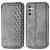 Чехол Deexe Rhombus Wallet для Samsung Galaxy A36 (A366) / A56 (A566) - Grey