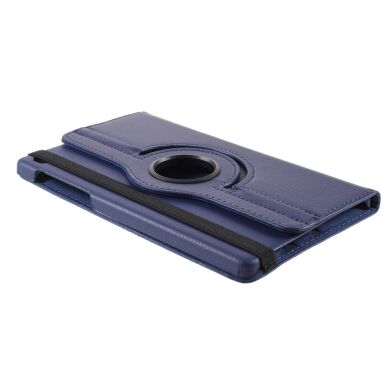Чохол Deexe Rotation для Samsung Galaxy Tab A7 Lite (T220/T225) - Dark Blue