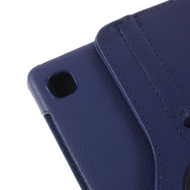 Чохол Deexe Rotation для Samsung Galaxy Tab A7 Lite (T220/T225) - Dark Blue