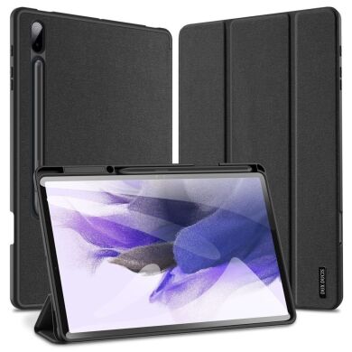 Чехол DUX DUCIS Domo Series для Samsung Galaxy Tab S7 FE (T730/T736) / Tab S7 Plus (T970/975) / Tab S8 Plus - Black