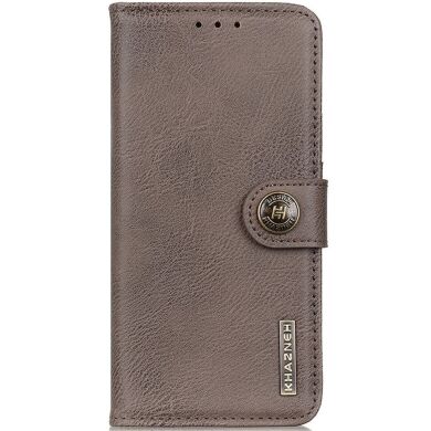 Чехол KHAZNEH Leather Wallet для Samsung Galaxy A06 (A065) - Khaki