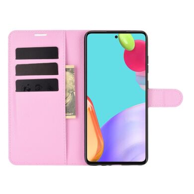 Чехол-книжка Deexe Book Type для Samsung Galaxy A52 (A525) / A52s (A528) - Purple