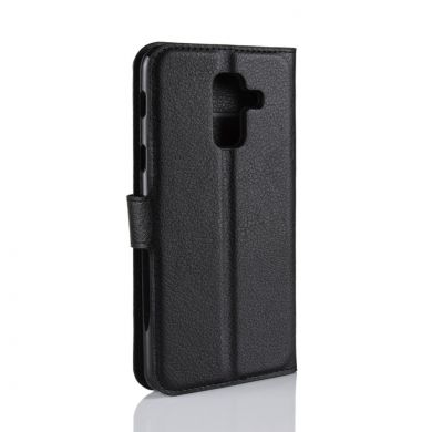 Чохол-книжка Deexe Book Type для Samsung Galaxy A6+ 2018 (A605) - Чорний