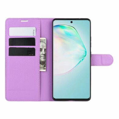 Чехол-книжка Deexe Book Type для Samsung Galaxy S10 Lite (G770) - Purple