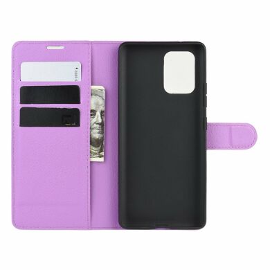 Чохол-книжка Deexe Book Type для Samsung Galaxy S10 Lite (G770) - Purple