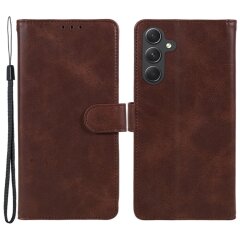 Чохол-книжка Deexe Classic Stand для Samsung Galaxy M35 (M356) - Brown