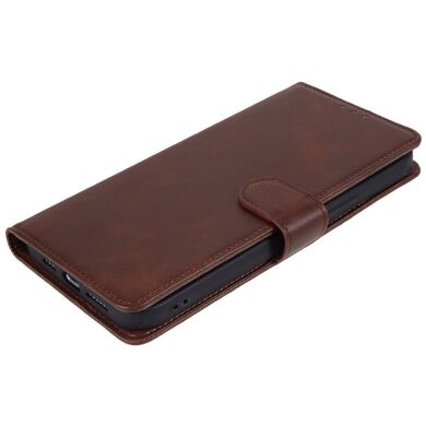 Чохол-книжка Deexe Classic Stand для Samsung Galaxy M35 (M356) - Brown