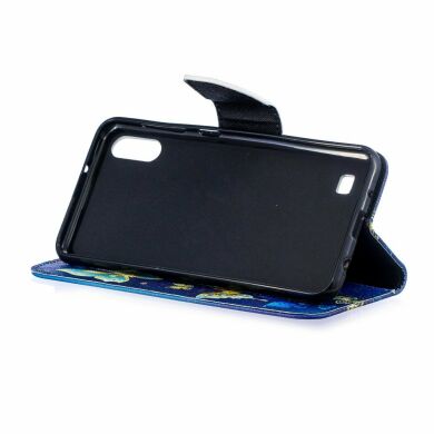 Чохол-книжка Deexe Color Wallet для Samsung Galaxy A10 (A105) - Blue Butterflies