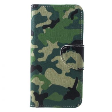 Чохол-книжка Deexe Color Wallet для Samsung Galaxy A6 2018 (A600), Camouflage