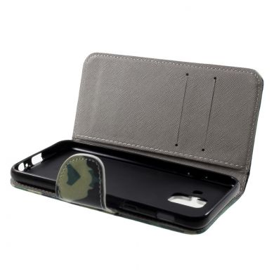Чохол-книжка Deexe Color Wallet для Samsung Galaxy A6 2018 (A600), Camouflage