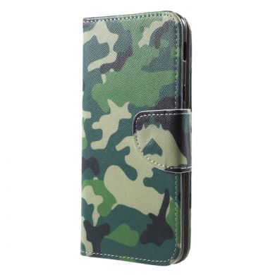 Чохол-книжка Deexe Color Wallet для Samsung Galaxy A6 2018 (A600), Camouflage