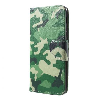Чохол-книжка Deexe Color Wallet для Samsung Galaxy A6+ 2018 (A605), Camouflage